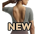 Aoxjox Short Sleeve Crop Tops for Women Emma Backless Twist Back Workout Crop T Shirt Top | Amazon (US)