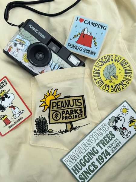 @parksproject peanuts collection obsessed with snoopy and the crew #parksproject #peanuts #snoopy #woodstock #camera #teeshirt #waterbottle 

#LTKstyletip #LTKSeasonal #LTKfamily