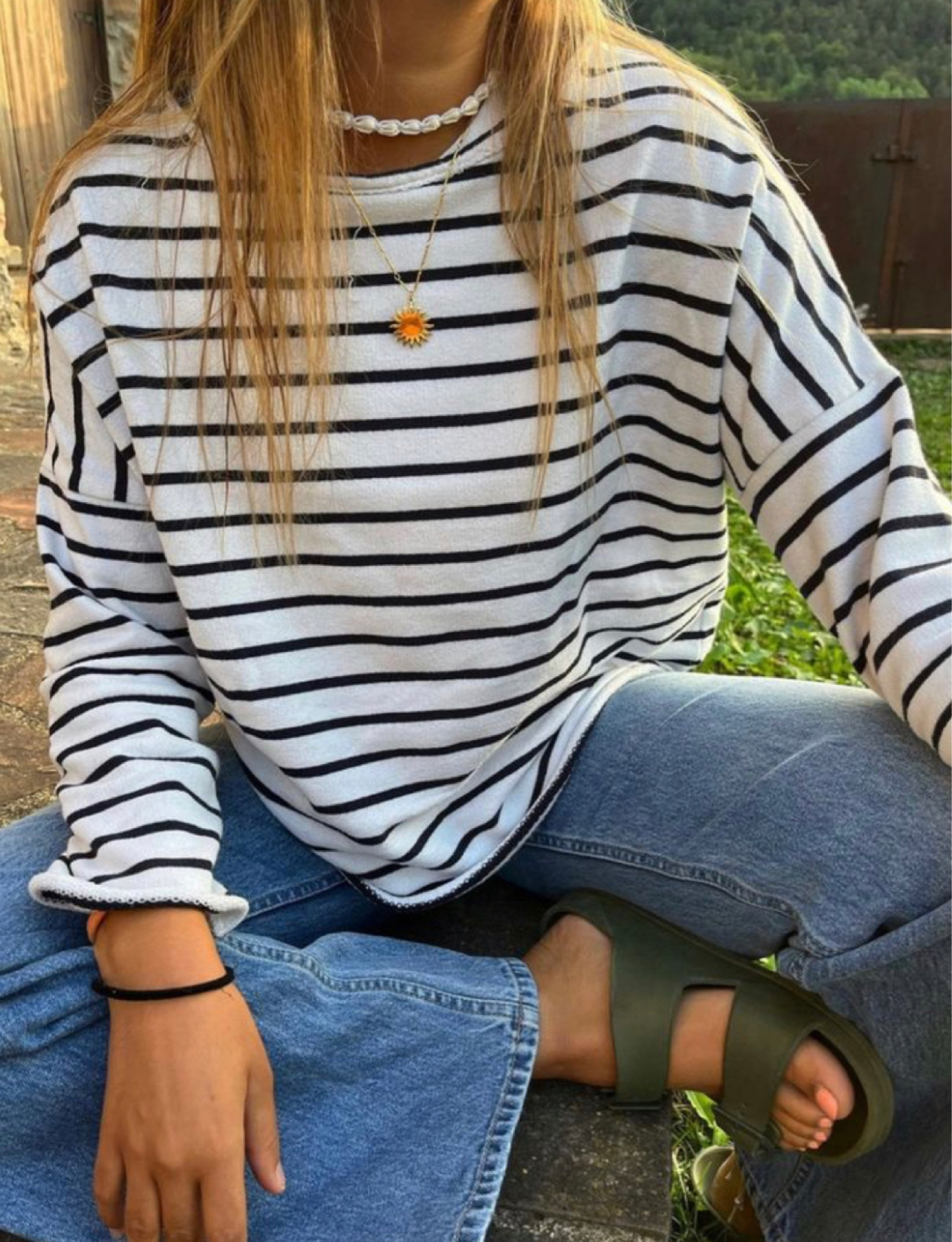 Cute and simple striped fit 

#LTKsalealert #LTKstyletip #LTKSeasonal