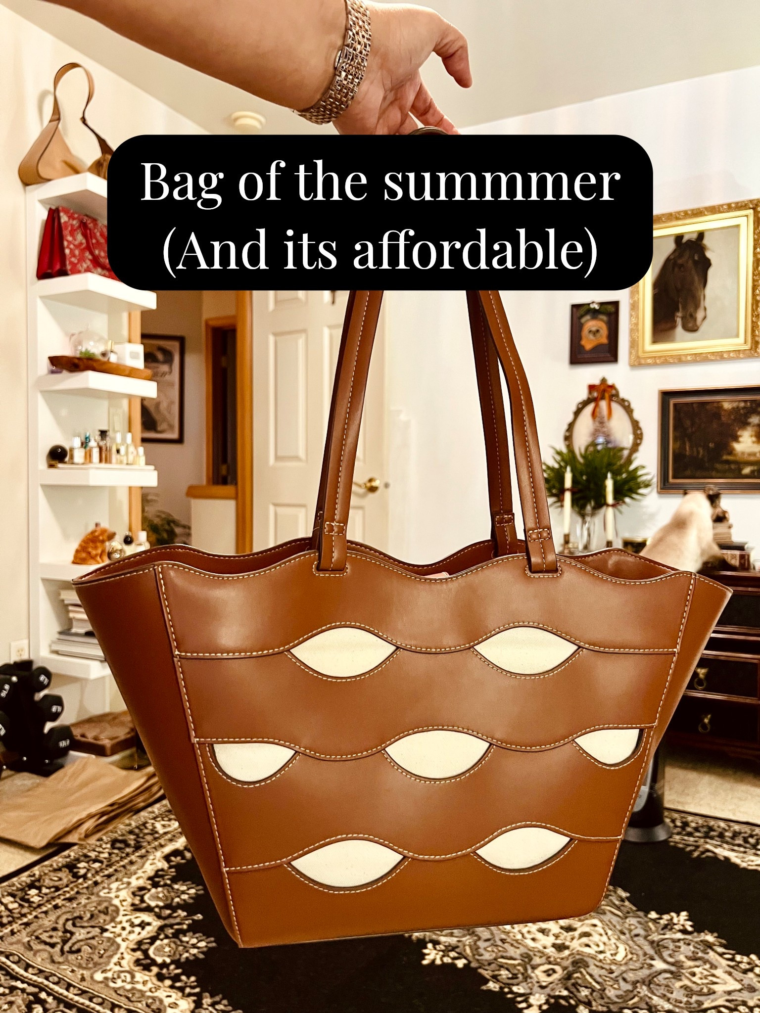 This tote from Walmart is stunning! It’s faux leather and looks waaay more expensive than this.  You reach for it again and again!

#LTKPetite #LTKMidsize #LTKSeasonal