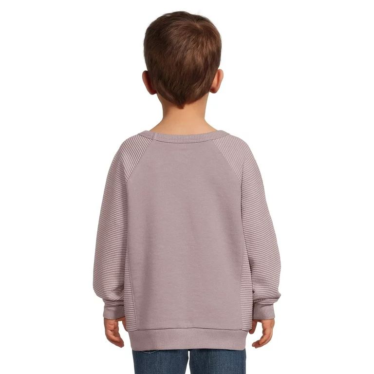 easy-peasy Toddler Boy Long Sleeve Crewneck Sweatshirt, Sizes 12 Months-5T | Walmart (US)