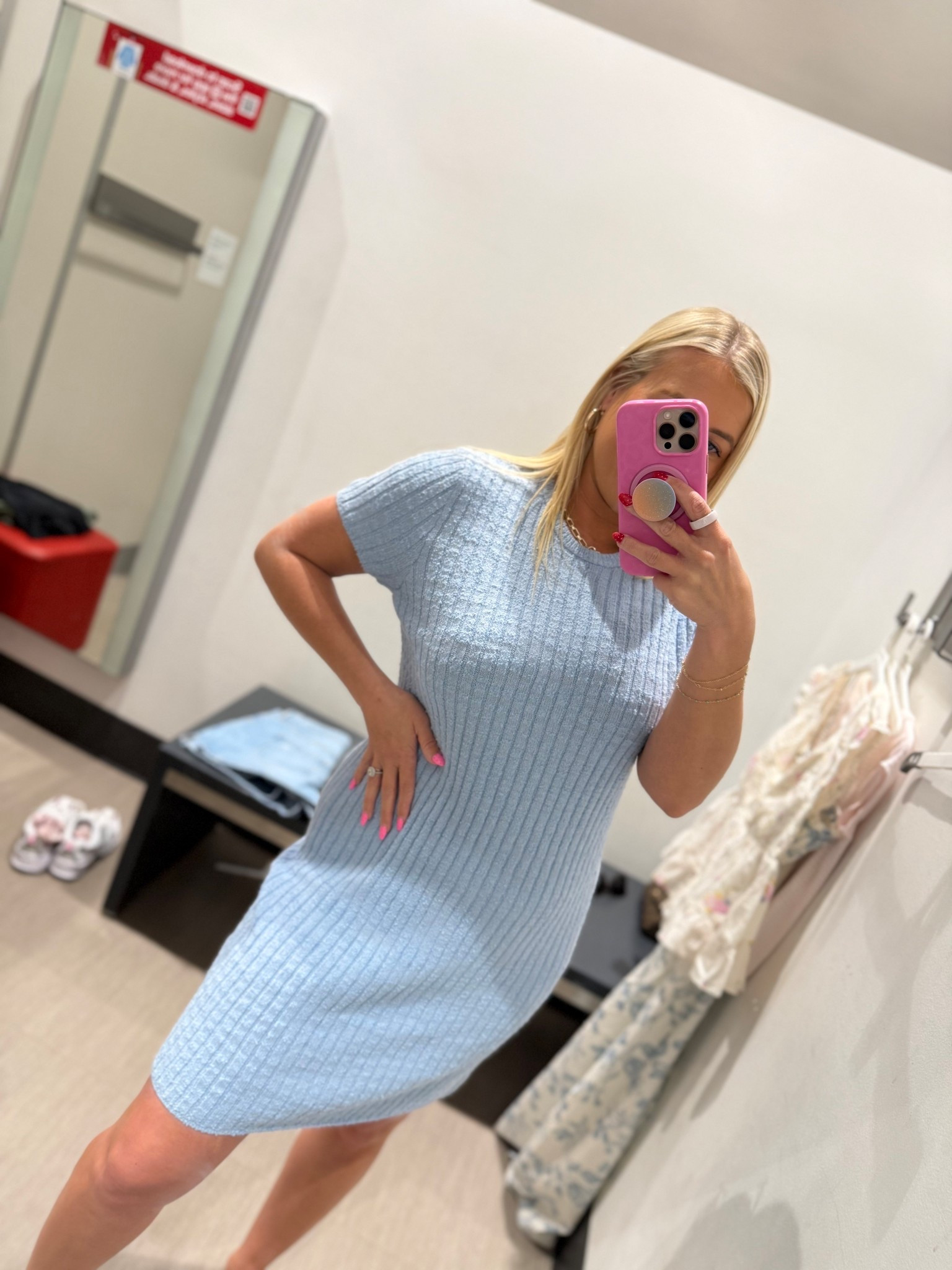 Target dress ➡️ perfect transition to Spring 💐