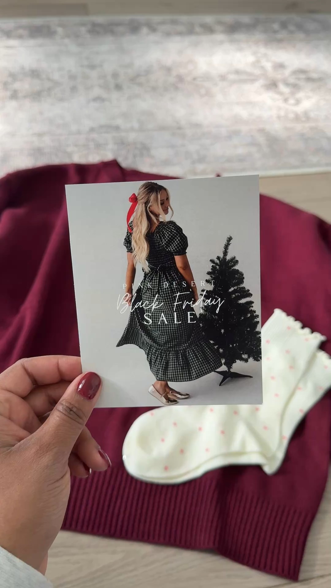 Pink desert Black Friday sale is almost here! It’ll be 25% off sitewide! I got the L in sweater♥️

#LTKHoliday #LTKCyberWeek #LTKGiftGuide