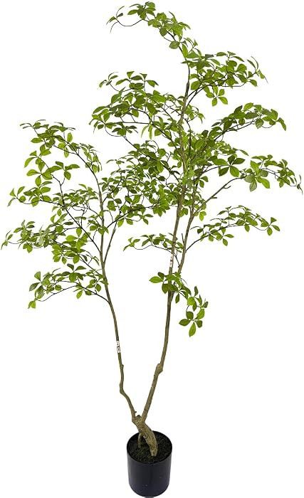 AfanD Artificial Gardenia Tree,6ft\uff081pack\uff09 Tall Fake Plants Artificial Mahonia fortunei ... | Amazon (US)
