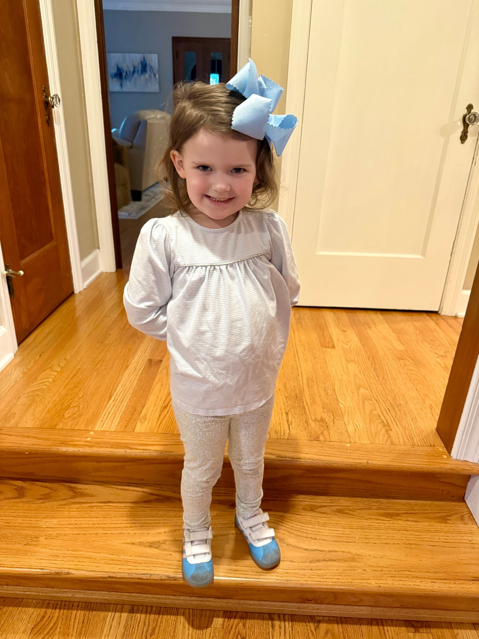 Love a legging set! This cutie one is super soft and the details are adorable. Blakeley is wearing the size 5T.

#LTKmomlife #LTKKids