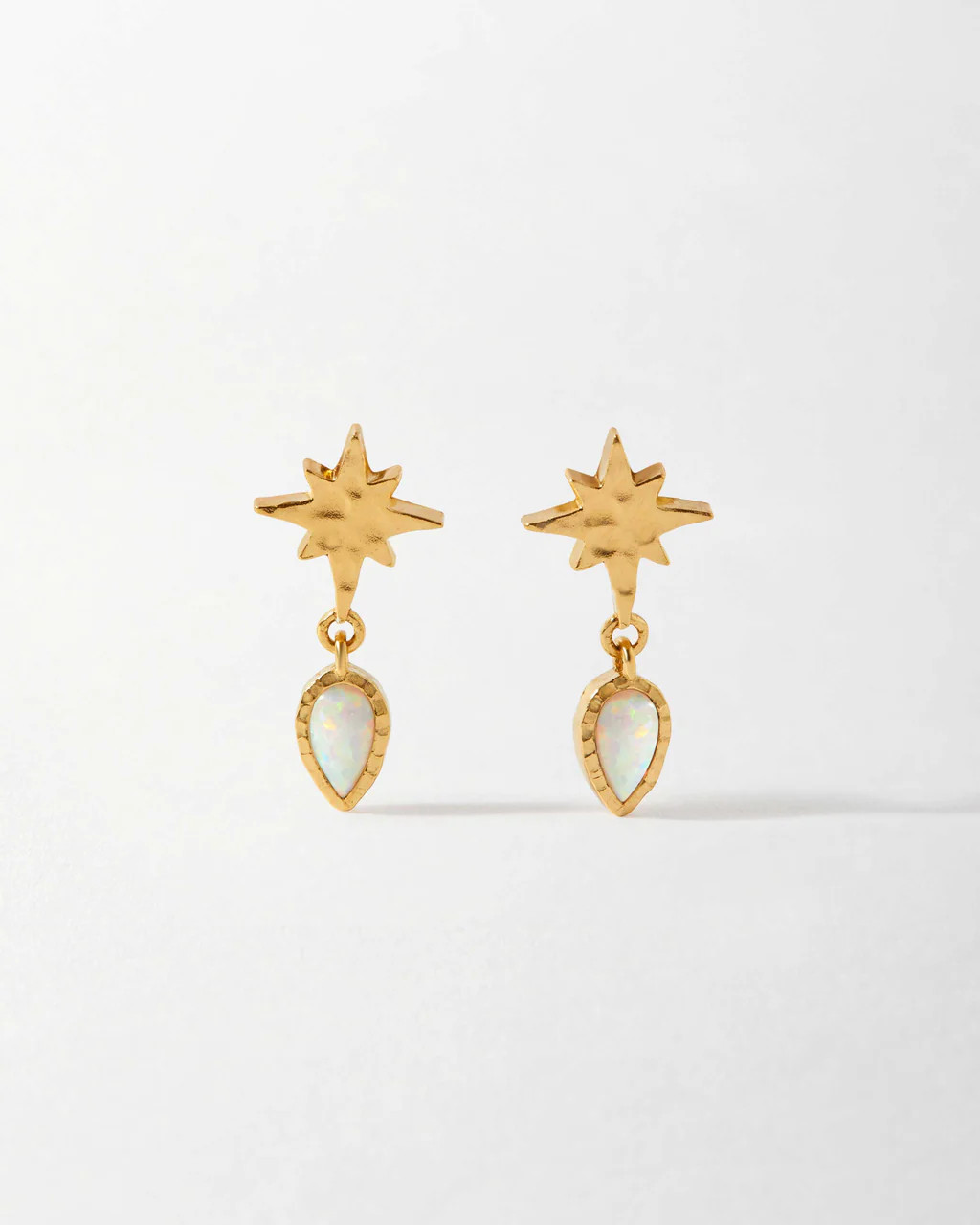 Hope Star Opal Earrings | Edge of Ember Ltd