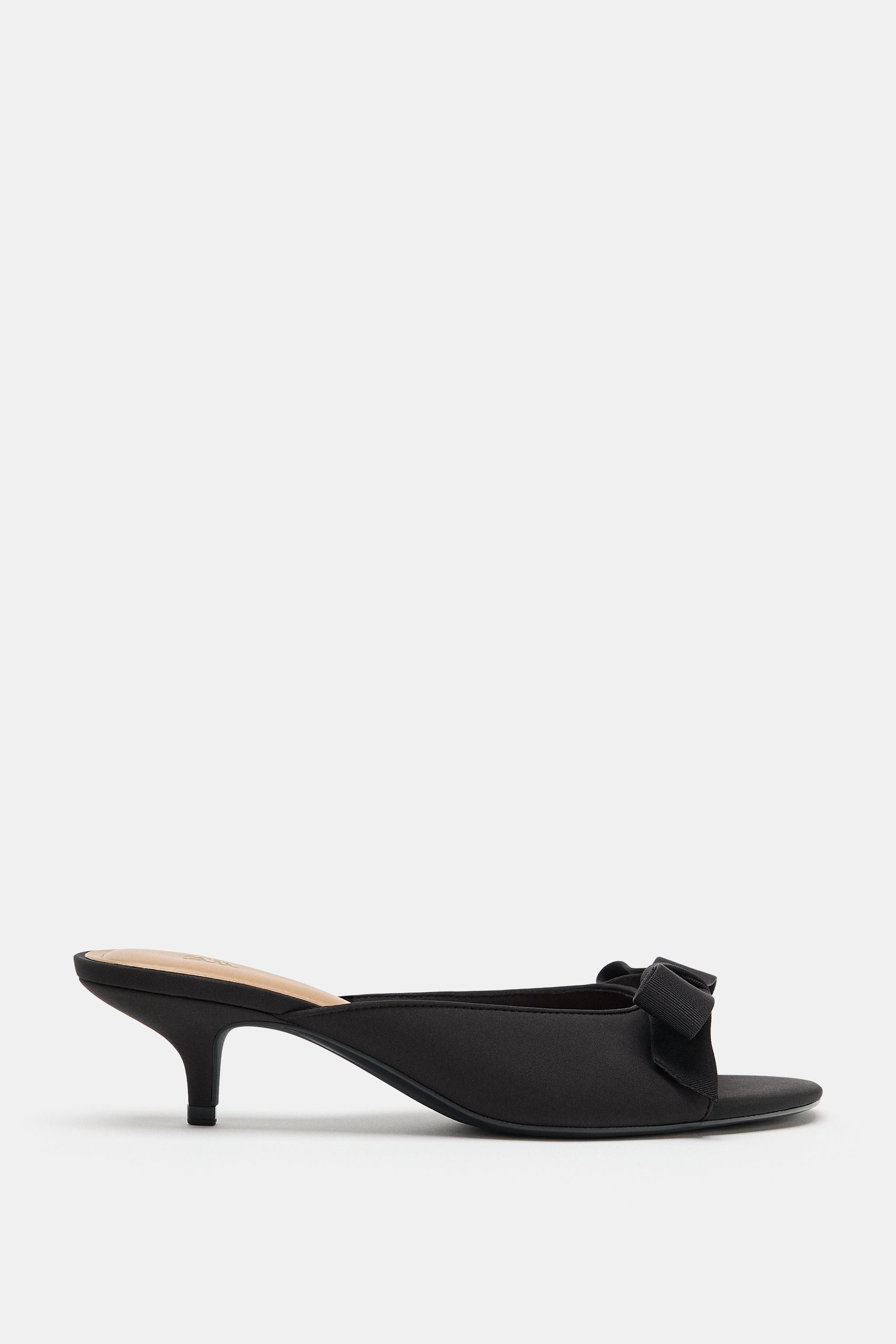 BOW HEELED SANDALS | Zara US