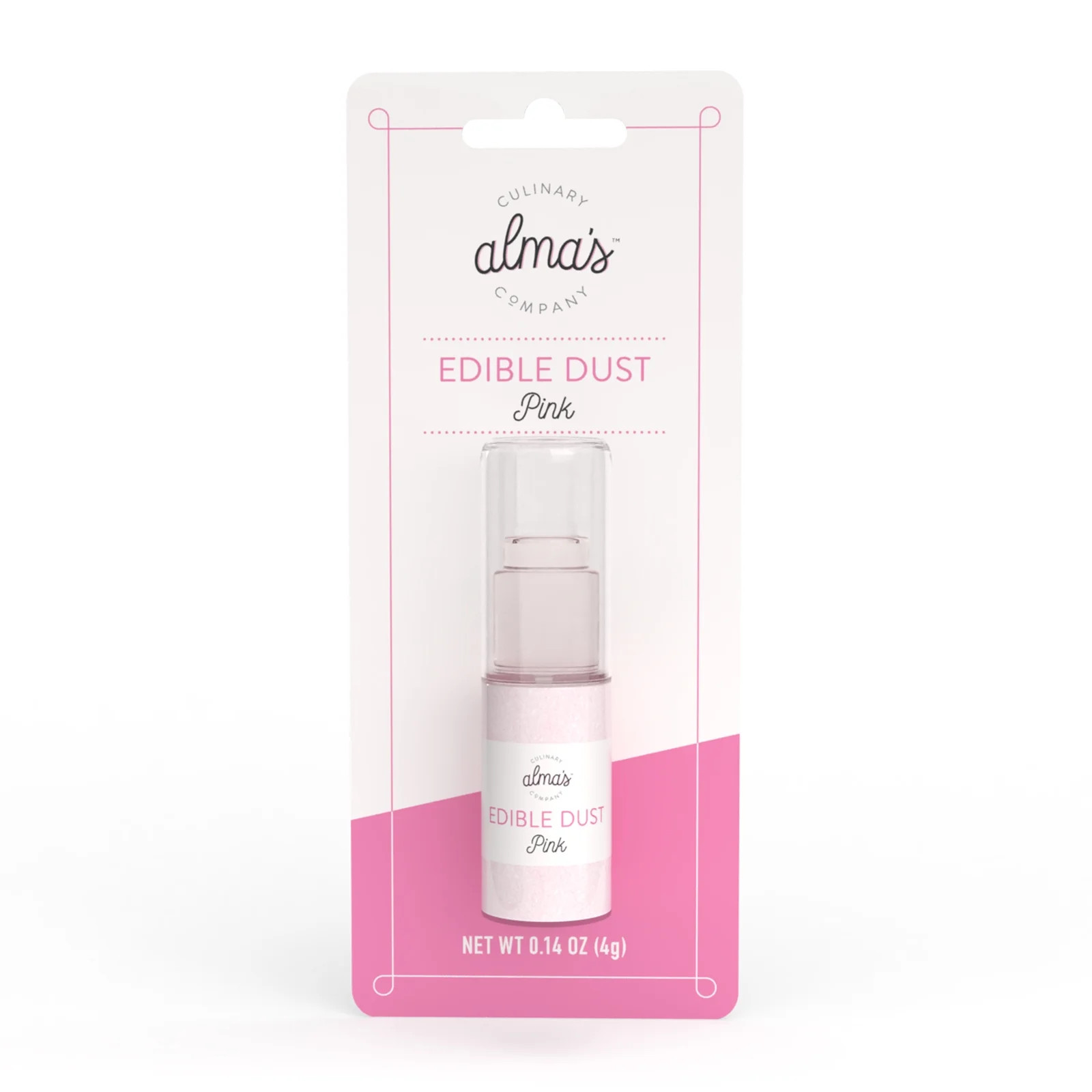 Alma's Pink Edible Dust Dessert Topping .14oz | Walmart (US)