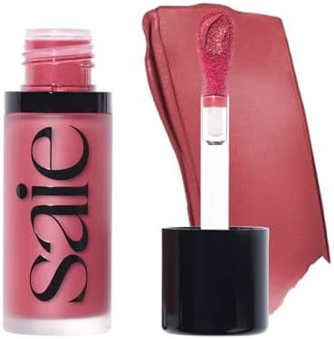 Saie Dew Liquid Blush for Cheeks - Hydrating Cream Blush Stick with a Blendable + Buildable Formu... | Amazon (US)