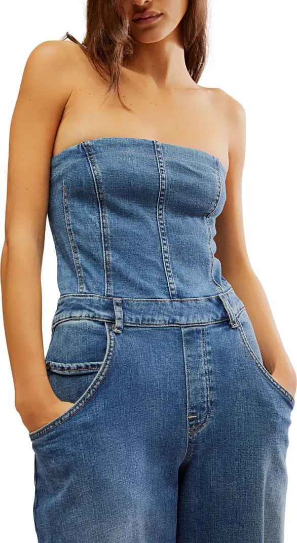 Free People Je Suis Pret Barrel Leg Jumpsuit | Nordstrom | Nordstrom