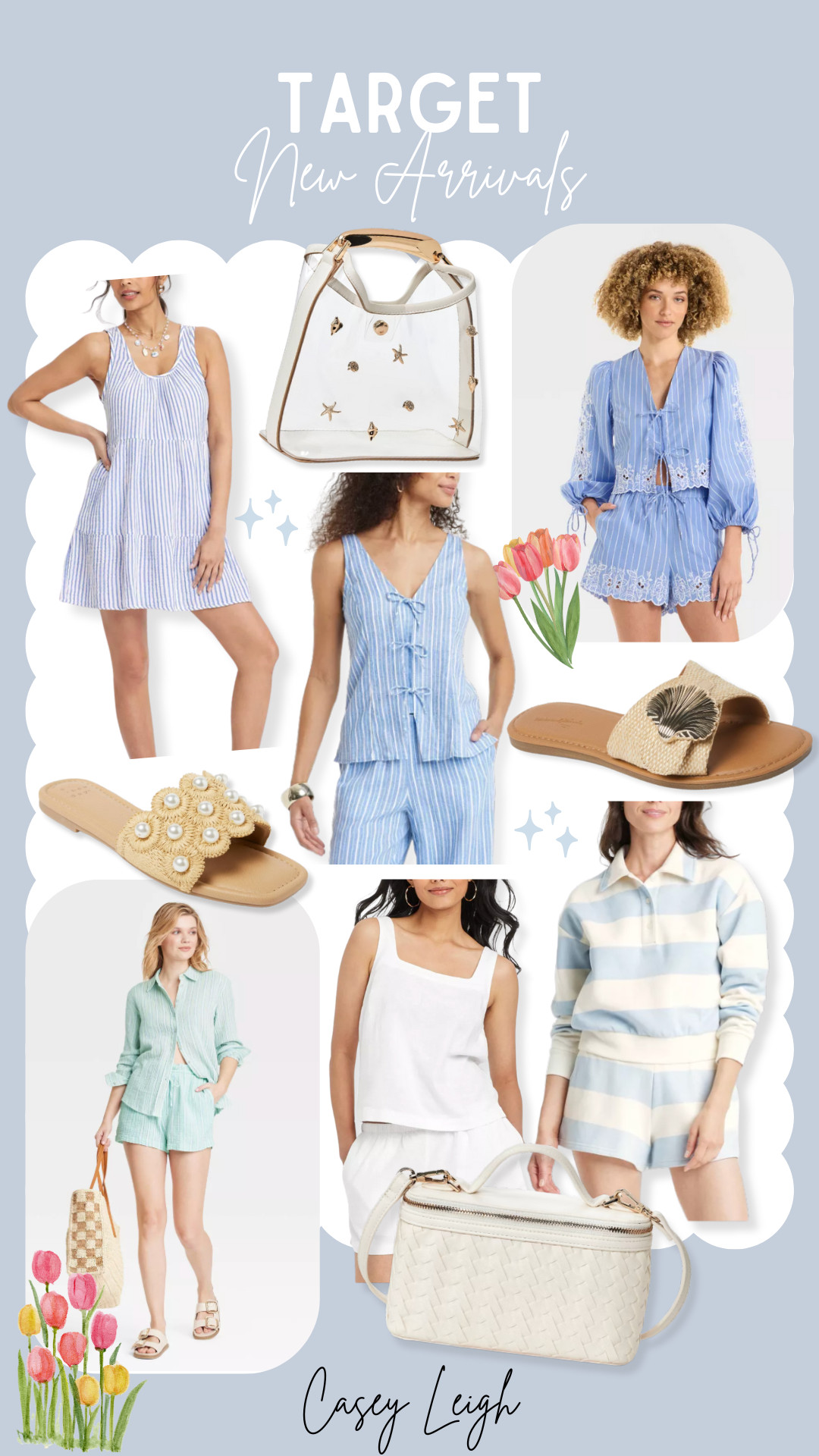 You know I had to do a little Target new arrivals roundup 💙
From coastal stripes to woven textures, these are the spring pieces I’m actually adding to cart—styled for errands, weekend trips, and everything in between. 

 #LTKSeasonal #LTKFindsUnder50 #LTKStyleTip