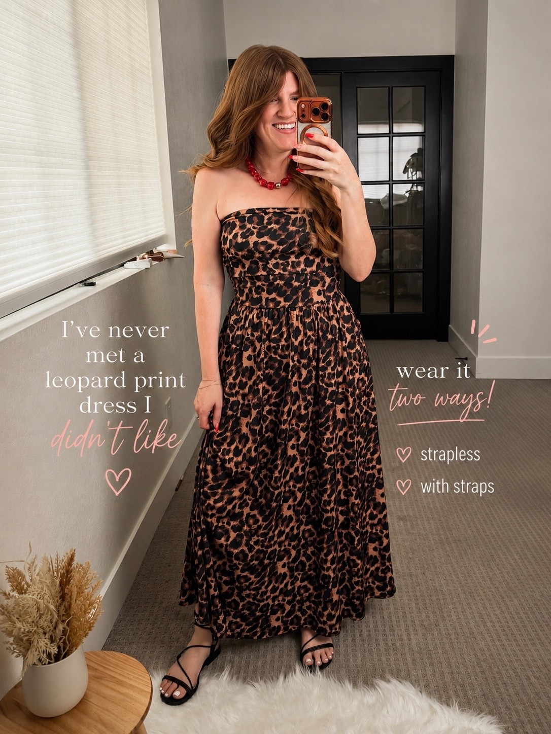 Love this leopard print dress! Size small.

#LTKootd #LTKPetite #LTKSaleAlert
