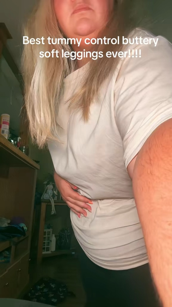 Buttery soft, tummy control leggings 

#LTKPlusSize #LTKFindsUnder50 #LTKMidsize