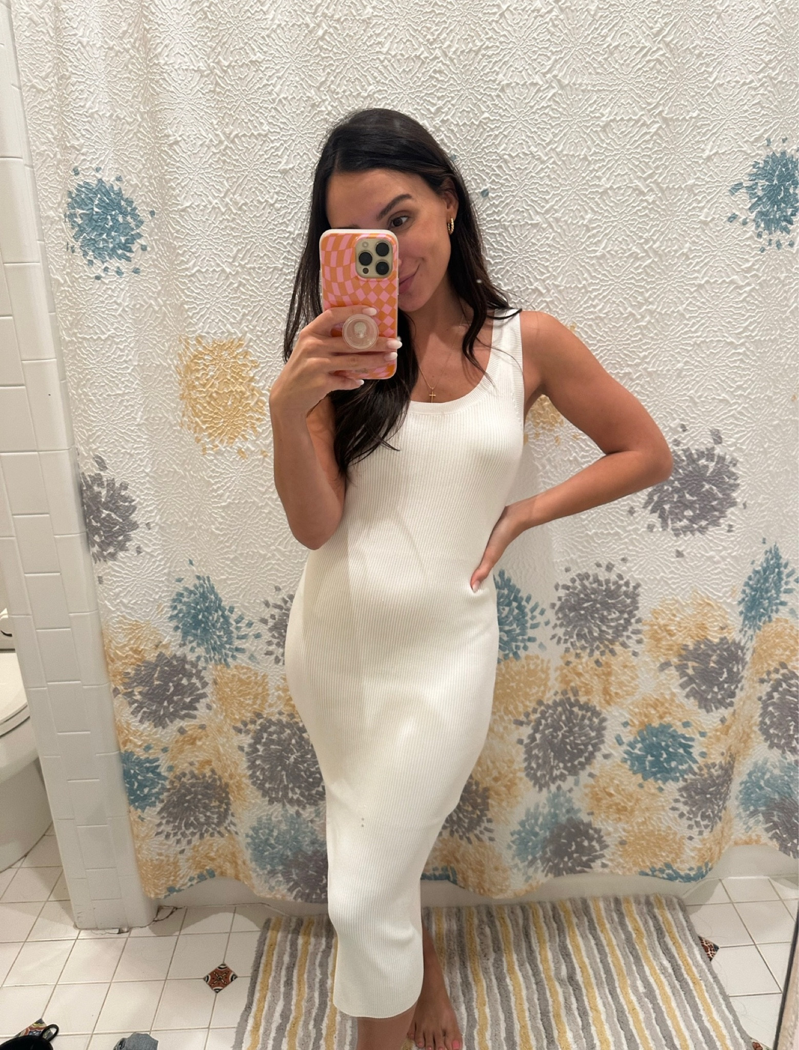 Bump friendly dress on sale and comes in so many colors! Wearing a small 

Bump friendly | maternity | bump style

#LTKbump #LTKfindsunder100 #LTKfindsunder50