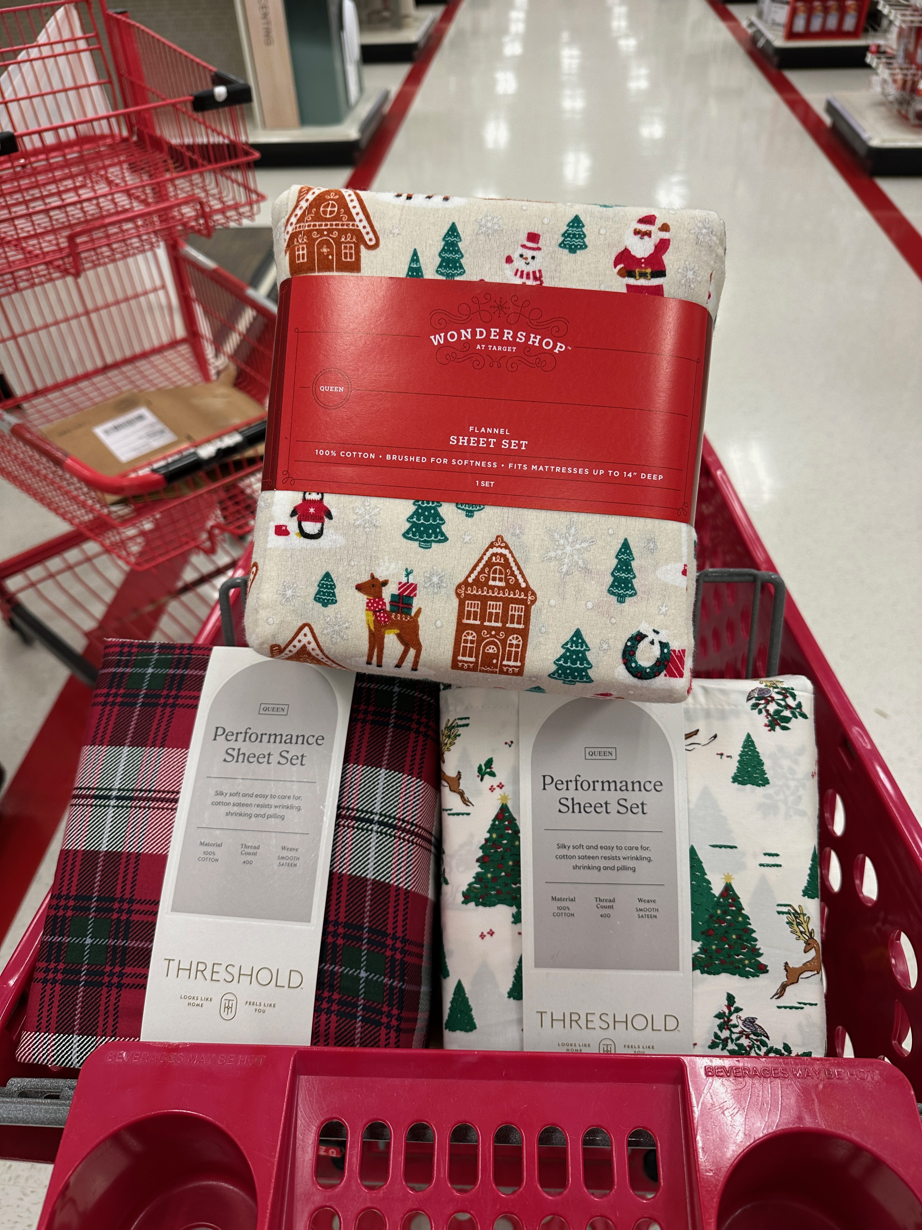 Last year I got a holiday quilt for my bed and Reagan was obsessed with it this year I want to surprise her with a set of holiday sheets. 
All 3 are 100% cotton, which one do I get?

#LTKHome #LTKKids #LTKHoliday