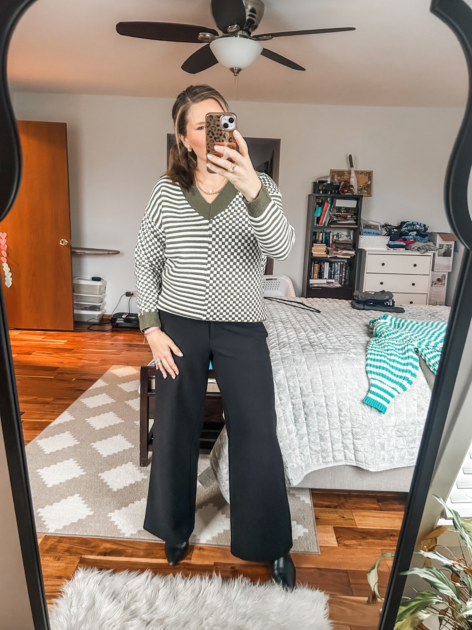 Outfit #29. This sweater is so unique and SO soft!!

#LTKOver40 #LTKWorkwear #LTKMidsize