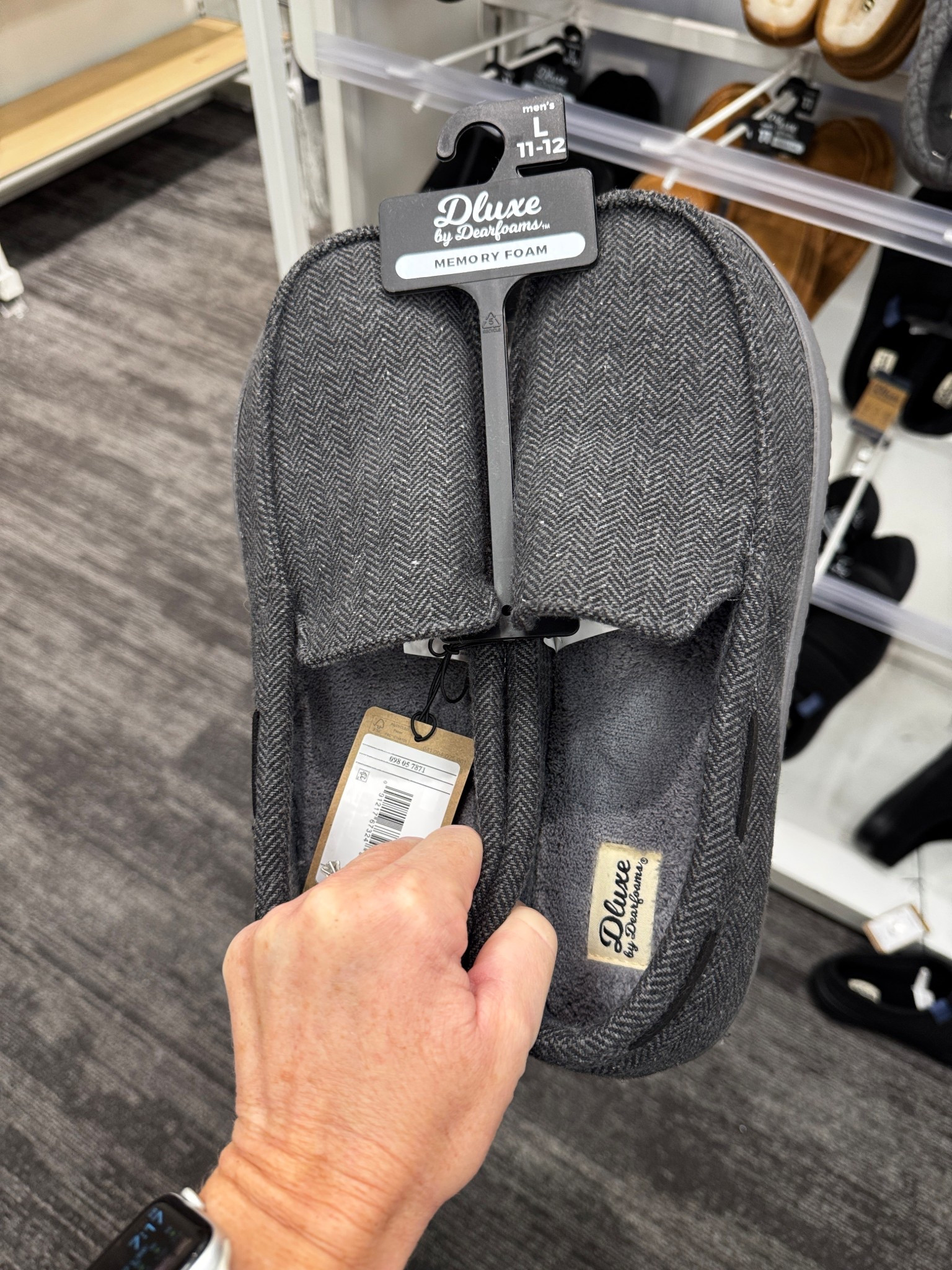 Looking for the perfect gift for your husband who works from home? These slippers can easily be worn both around the house and out. Plus they are on sale through tonight. 

#LTKSaleAlert #LTKCyberWeek #LTKGiftGuide