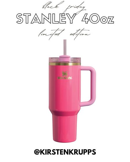 Limited edition 40oz Stanley pink parade quencher launches 11/24!

#LTKGiftGuide #LTKHoliday #LTKCyberWeek