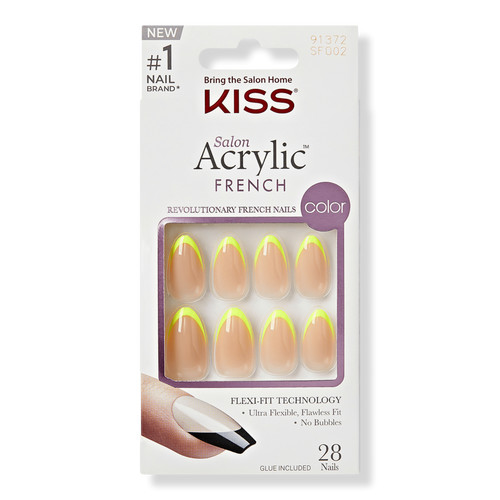 Hype Salon Acrylic French Color Press On Nails - Kiss | Ulta Beauty | Ulta