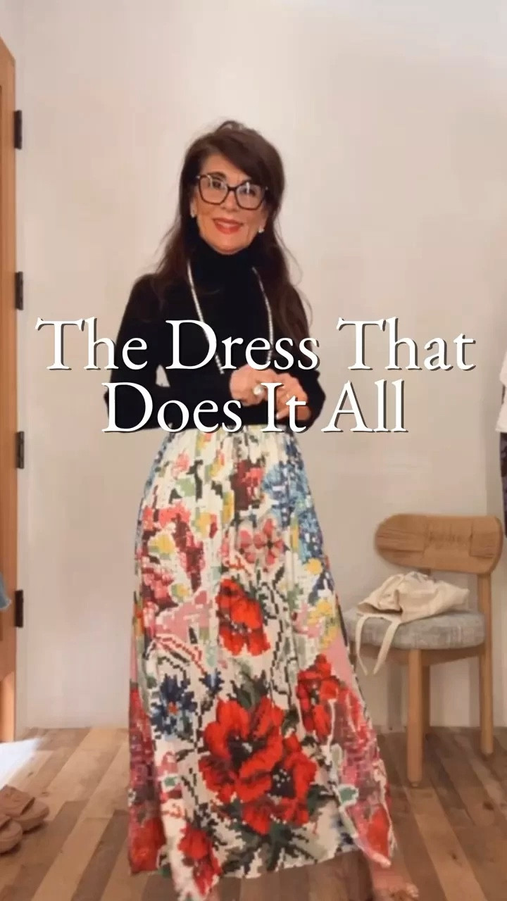 Look what I’m wearing today! 
The Thea Twofer Sweater Dress by Anthropologie has me feeling both cozy and chic with its snug ribbed top and flowy skirt. Perfect for those days when you want to be comfy but still stylish. Who else loves an effortless go-to like this?


#LTKStyleTip #LTKVideo #LTKTravel