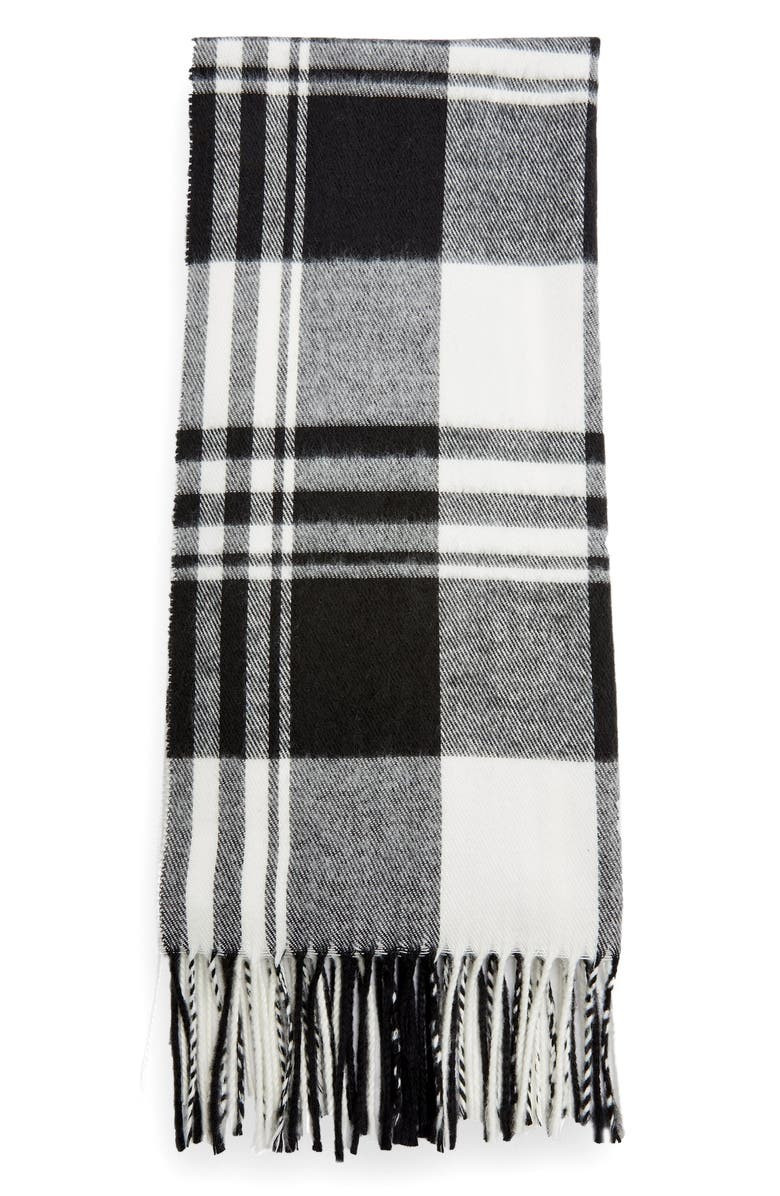 Monochrome Plaid Scarf | Nordstrom