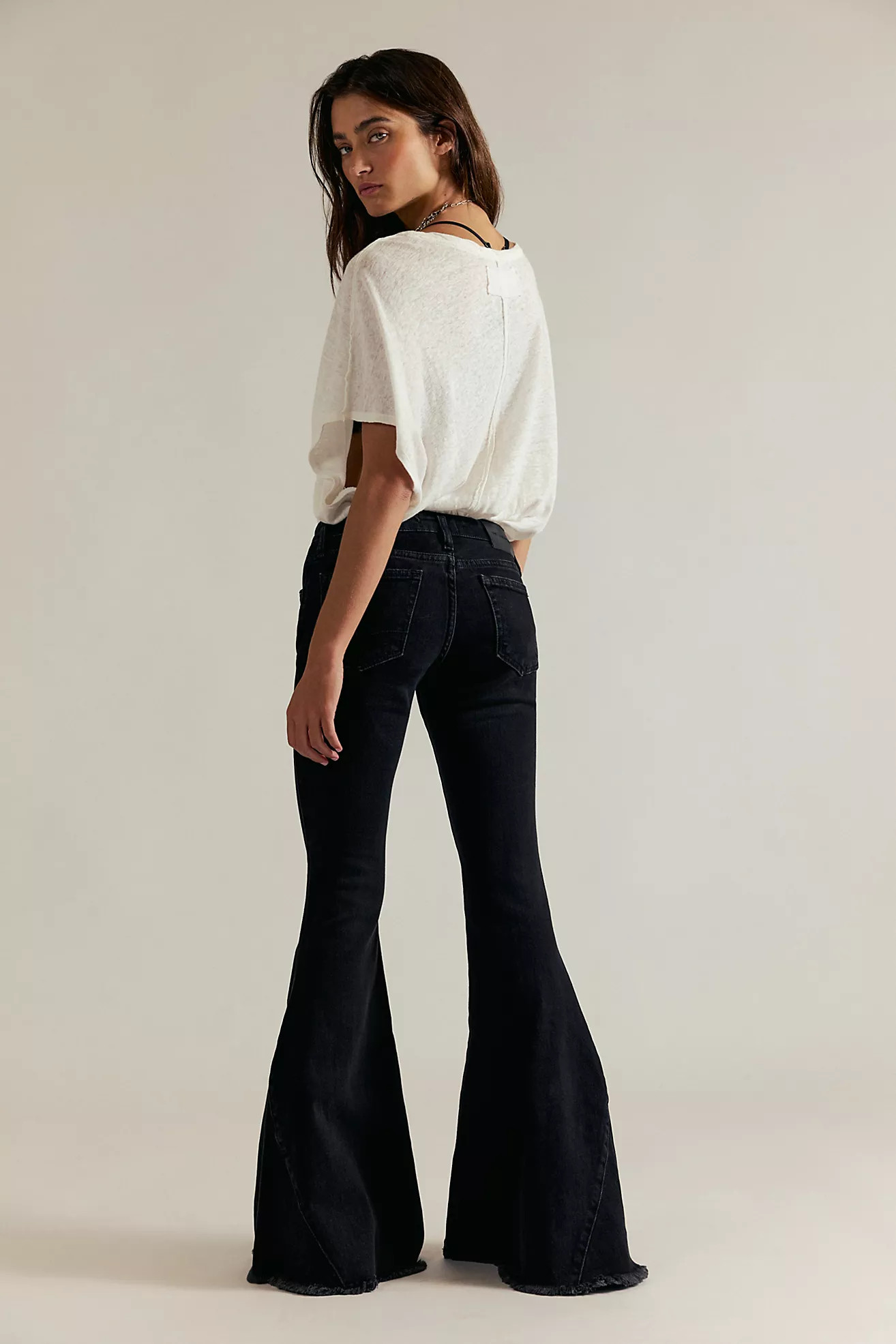 We The Free Emre Low-Rise Flare Jeans | Free People (Global - UK&FR Excluded)