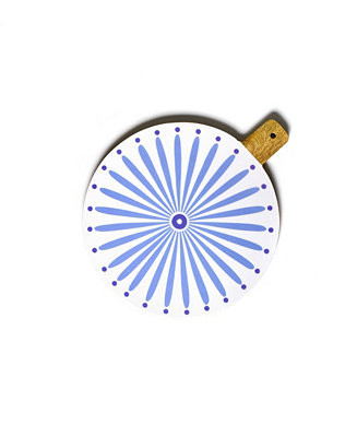 Burst Mango Wood Round Board | Macys (US)