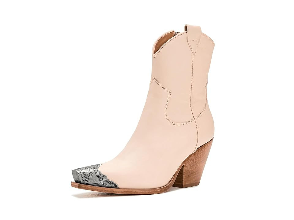 Free People Brayden Western Boots Women's Shoes Bone : EU 36.5 (US Women's 6.5) M, Leather | Zappos