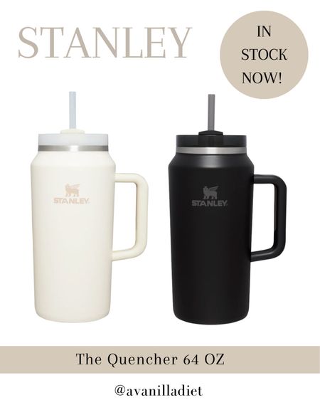 Stanley 64oz quencher! In stock now 🤩

#LTKunder100