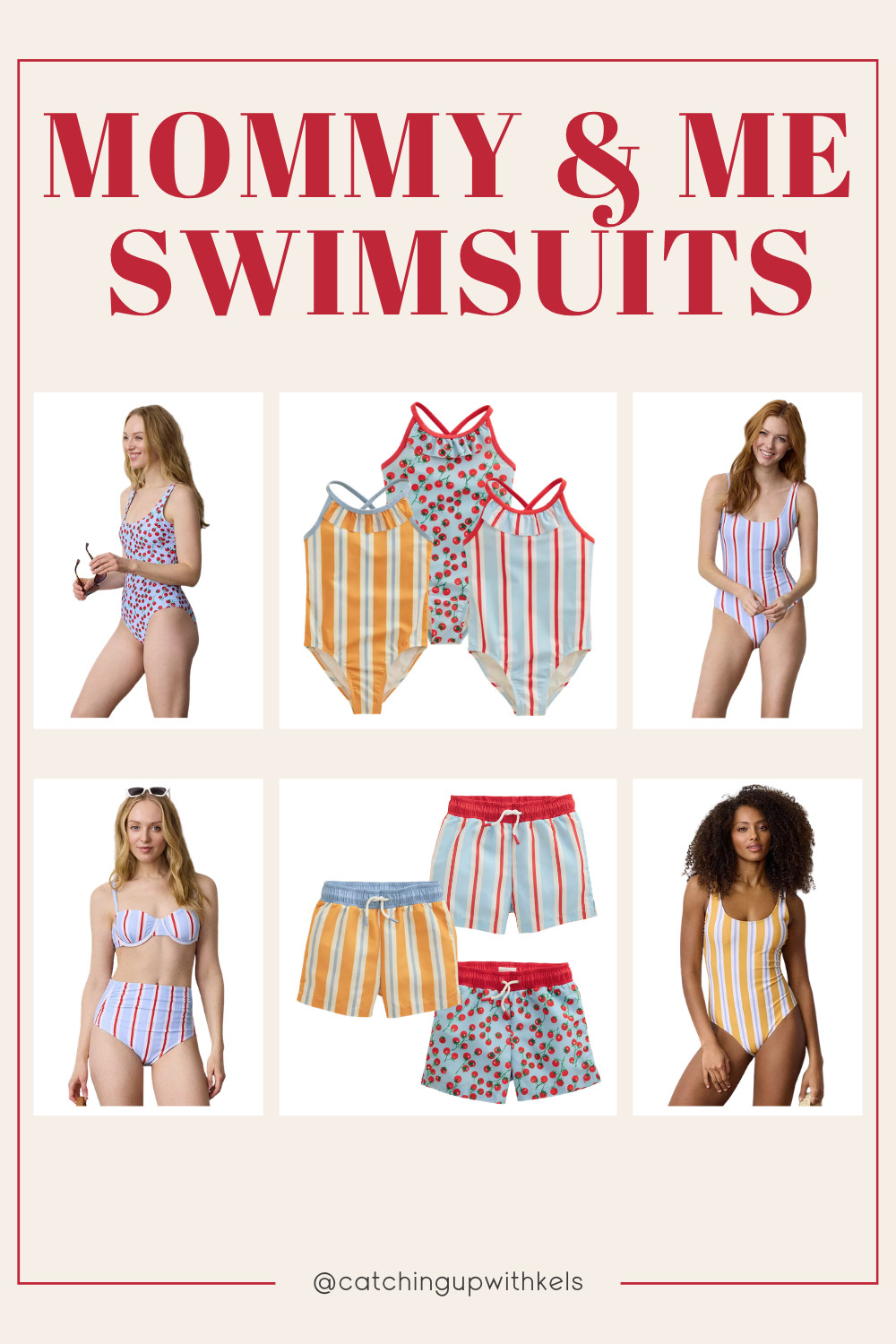 Mommy & me matching swimsuits for summer!  

 #LTKmomlife #LTKSeasonal #LTKKids