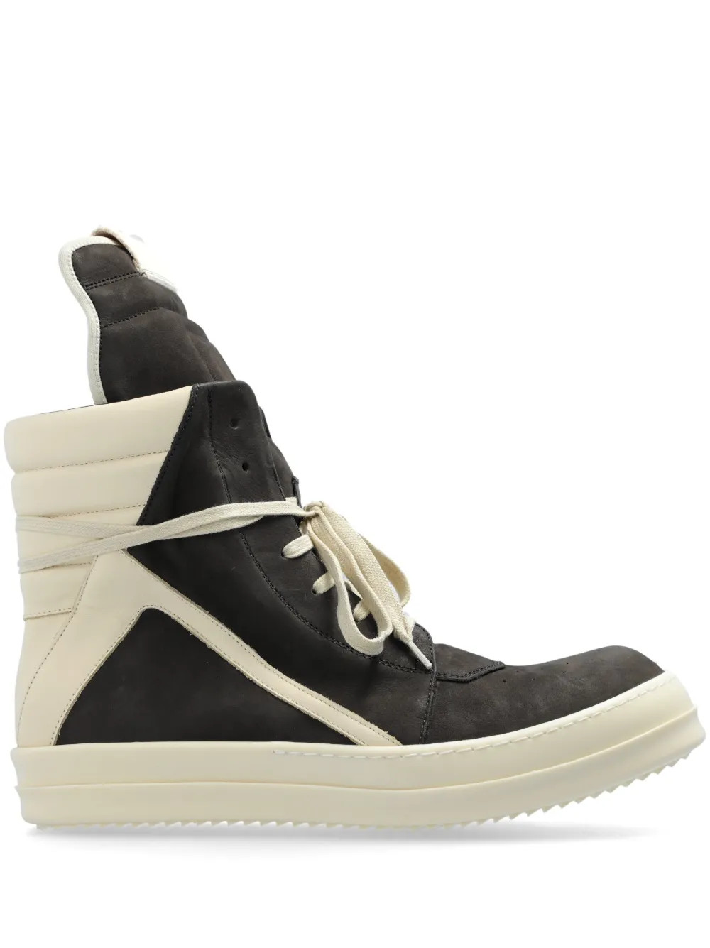 Rick Owens lace-up hi-top Trainers  | Black | FARFETCH | Farfetch Global