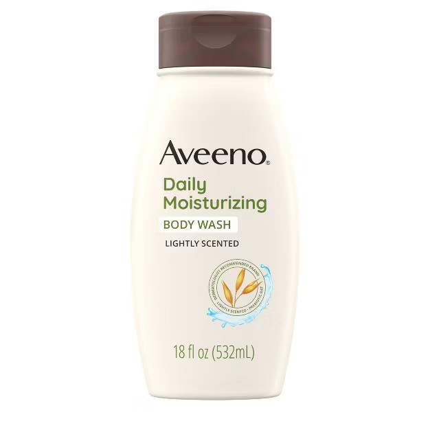 Aveeno Daily Moisturizing Body Wash with Soothing Oat - 18 fl oz | Target