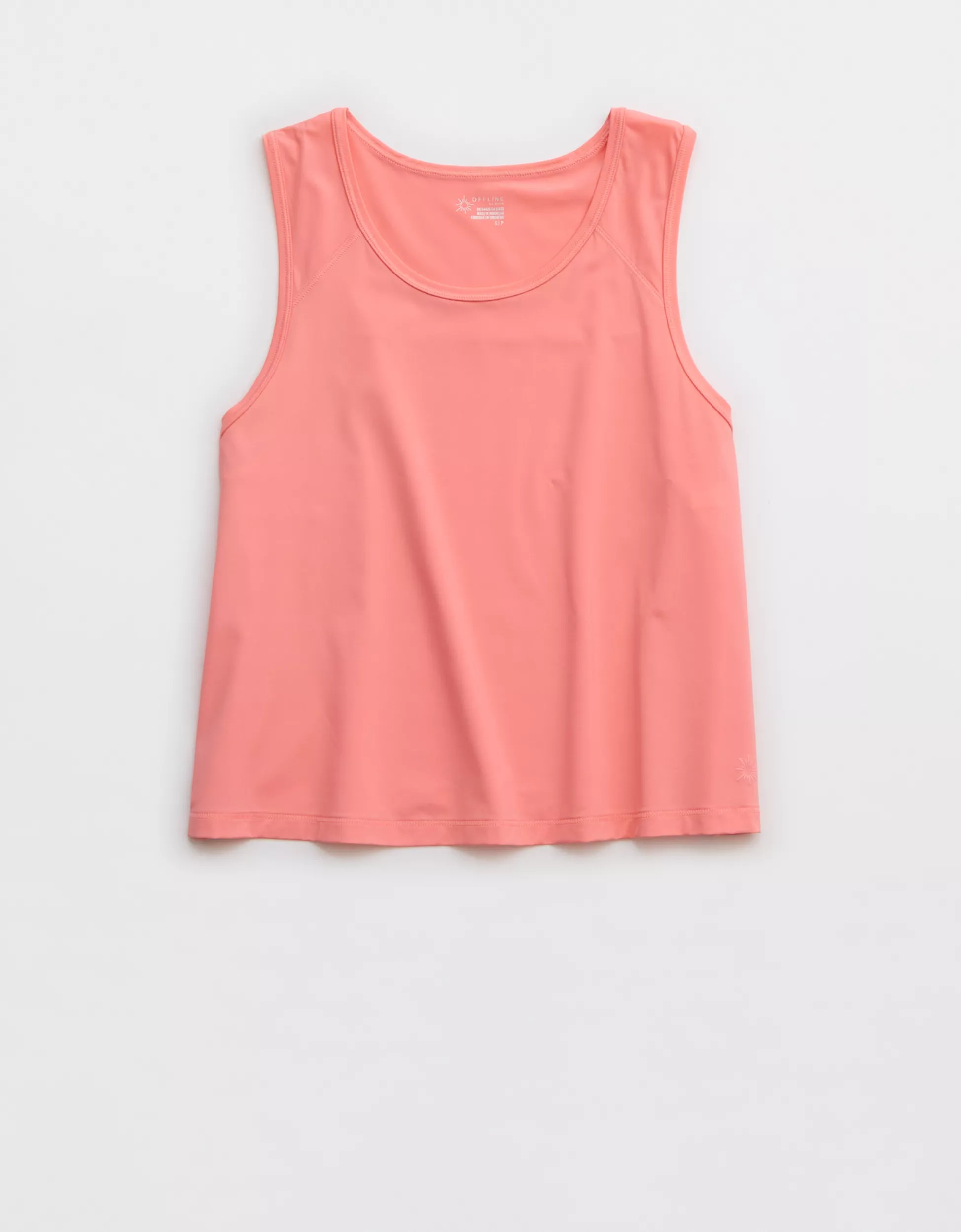 OFFLINE By Aerie Sweat Sesh Cropped Tank Top | Aerie