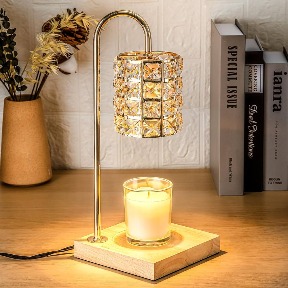 Candle Warmer Lamp with Timer, Wax Melt Warmer Electric Candle Warmer Light, Modern Vintage Mothe... | Amazon (US)