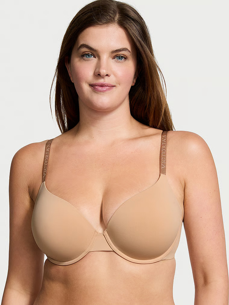 Buy Lightly Lined Smooth Demi Bra, Praline - Order Bras online - Victoria's Secret US | Victoria's Secret (US / CA )