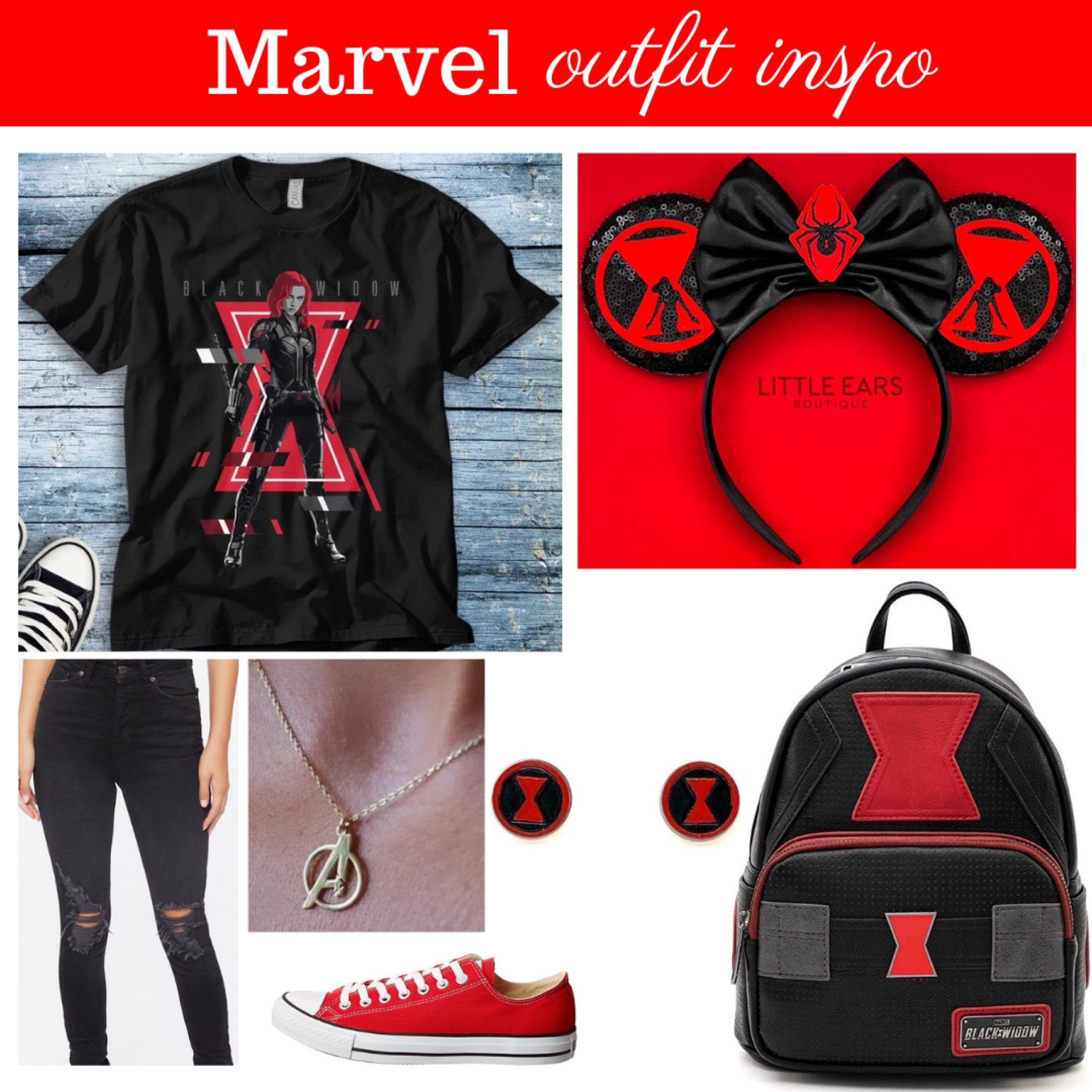 Marvel Black Widow outfit perfect for a day at the Disney Parks 

#disneyworld #disneyworldoutfit
#disneyoutfit #disney #marvel #marveloutfit #blackwidow #blackwidowoutfit

#LTKunder50 #LTKfamily #LTKstyletip