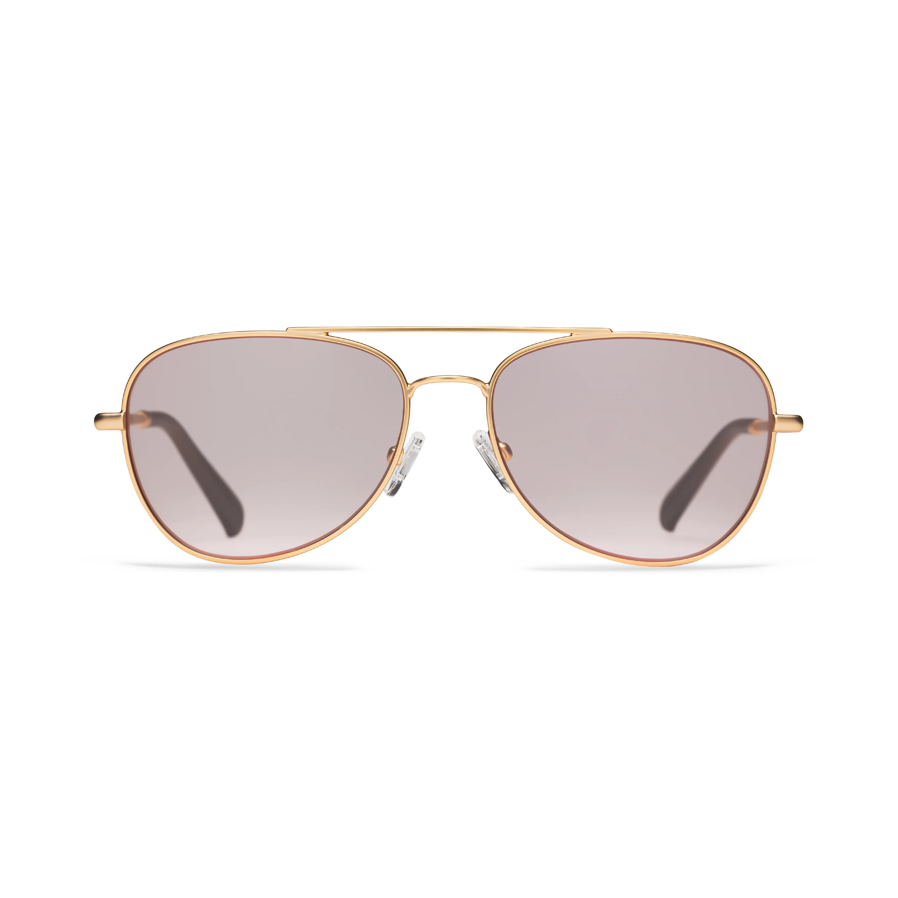LOOK OPTIC - Aviator Reading Glasses - Stylish - Designer - Lightweight - High Quality - COOPER, Reader / Gold Pink Tint / +3.00 | Look Optic