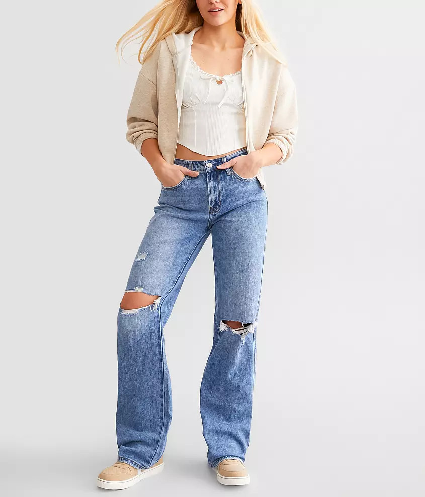 Leslie 90's Vintage Flare Stretch Jean | Buckle