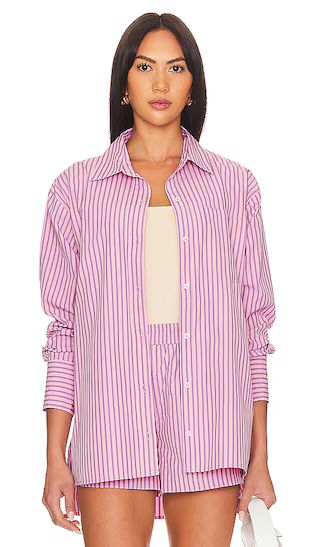 Murphy Top in Pink Stripe | Revolve Clothing (Global)