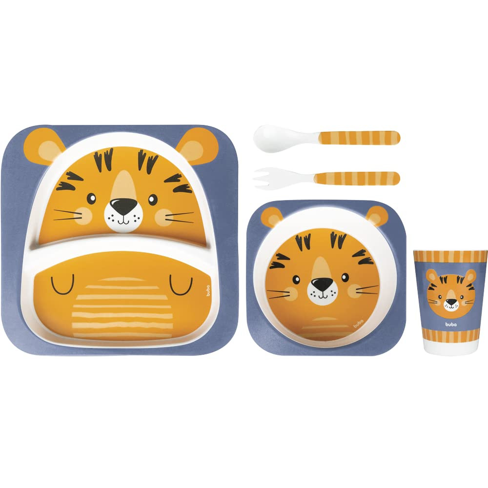 Kit Refeicao Bambu Tigrinho, Buba | Amazon (BR)