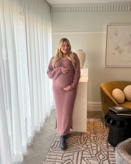 This mauve sweater dress is seriously SO comfy 🩷

Hi my name is Bryce and  I share cute and affordable maternity style! 

follow along for inspo to style what you already have in your closet or shop this look right here! 

#fallfashion #fallaesthetic #fallvibes #momstyle #stylethebump #casualstyle 

fall fashion, fashion style, casual look, street style, outfit inspiration, casual outfit, outfit inspo, outfits for moms, mom style, casual outfits

#LTKstyletip #LTKfindsunder50 #LTKbump