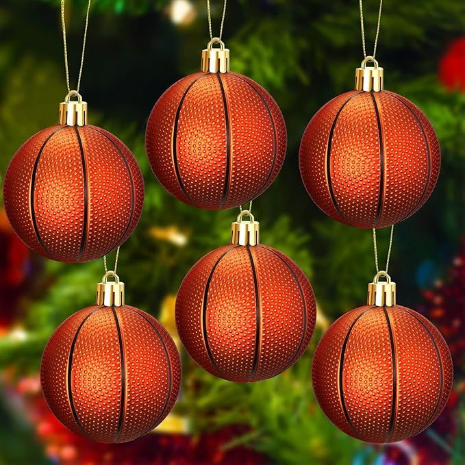Christmas Ornament Ball Plastic Ornament 2.36 Inch Xmas Christmas Tree Ornaments with Hanging Loo... | Amazon (US)