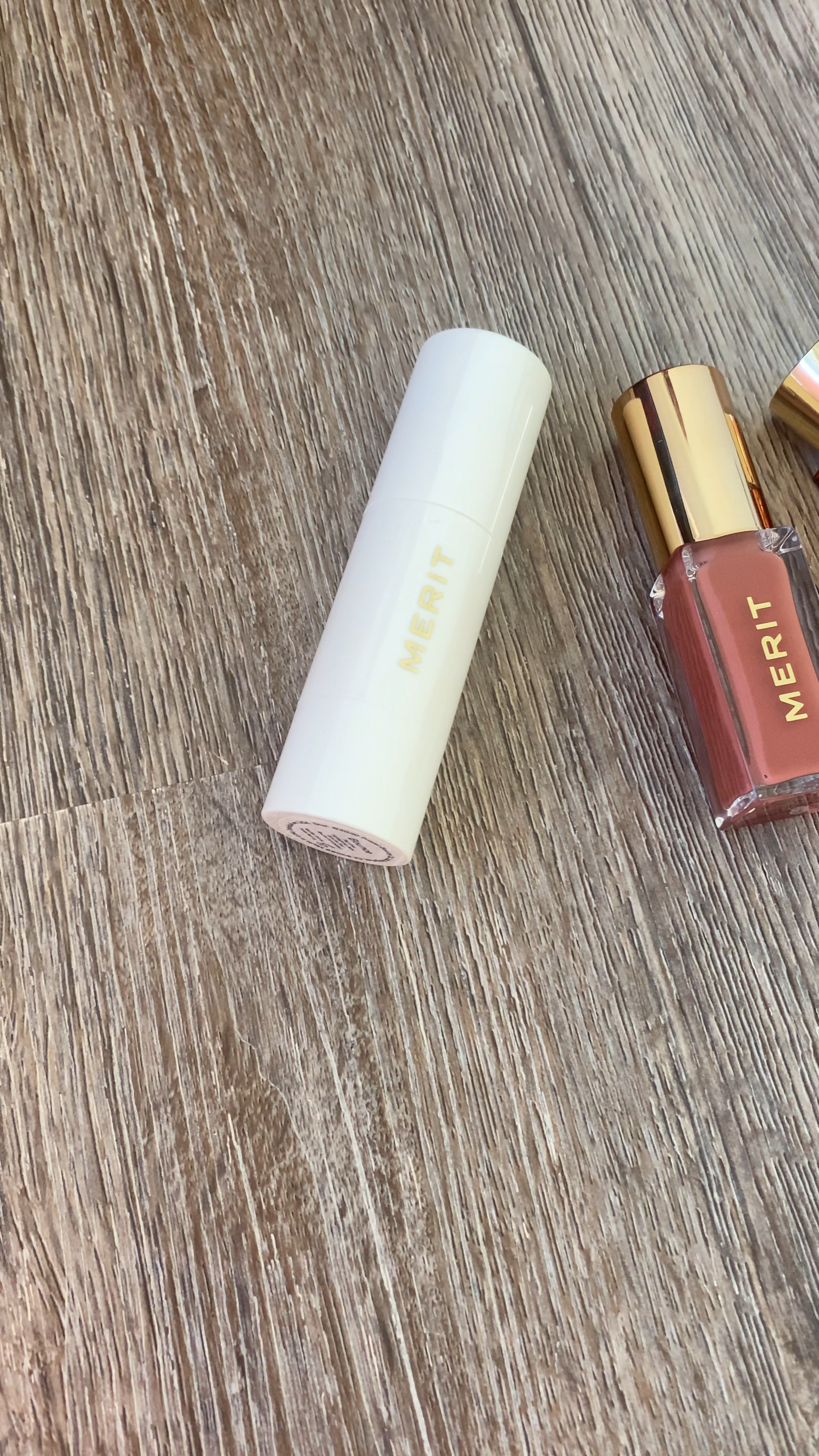 Merti Beauty #minimalistmakeup #lipstick #highligther #blush #makeup 

#LTKover40 #LTKbeauty #LTKfindsunder50