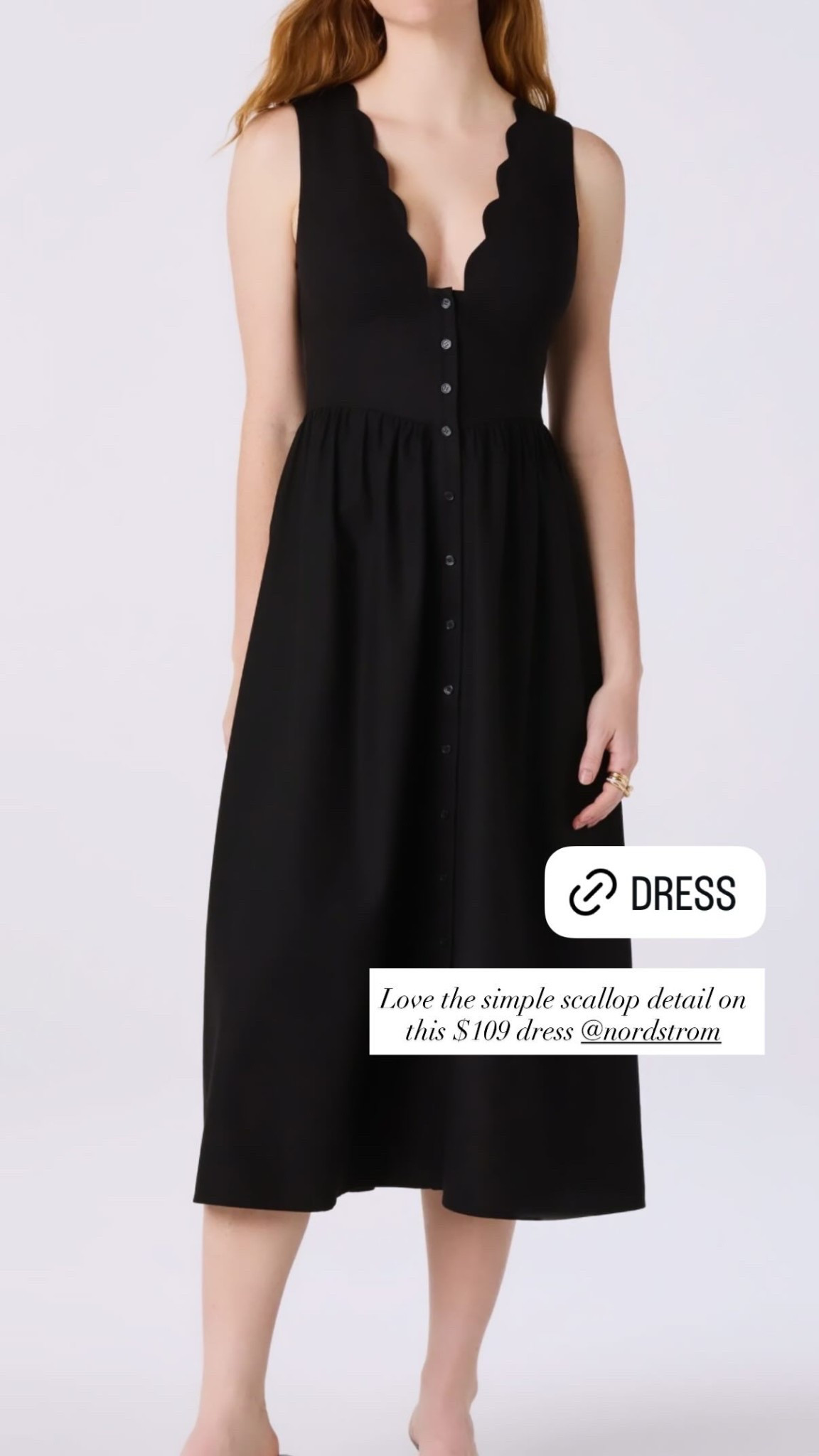 Love the simple scallop detail on this $109 dress @nordstrom

#LTKSeasonal #LTKstorytime #LTKSaleAlert