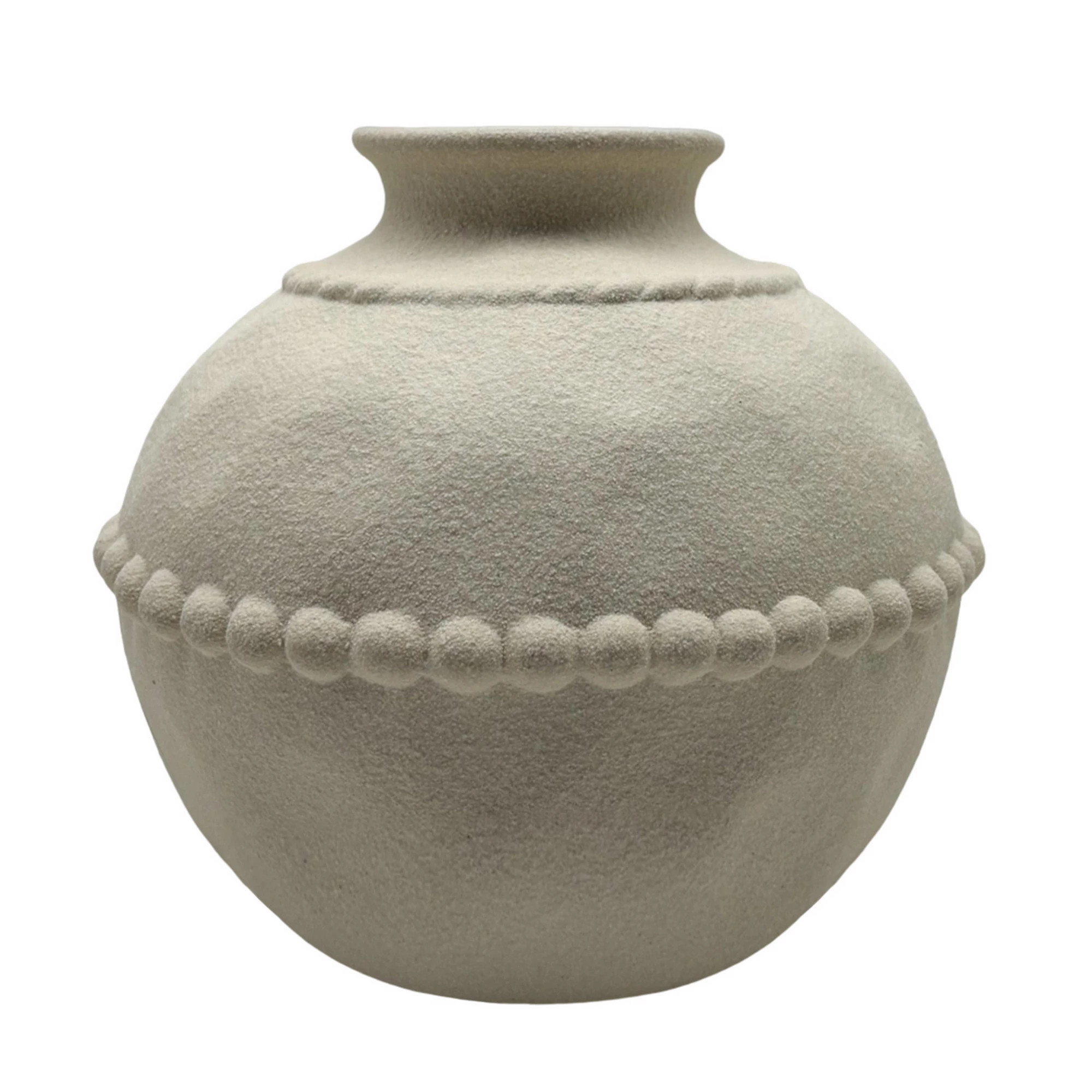 Everyday Decor Beaded Ceramic Vase Large | Kohl's