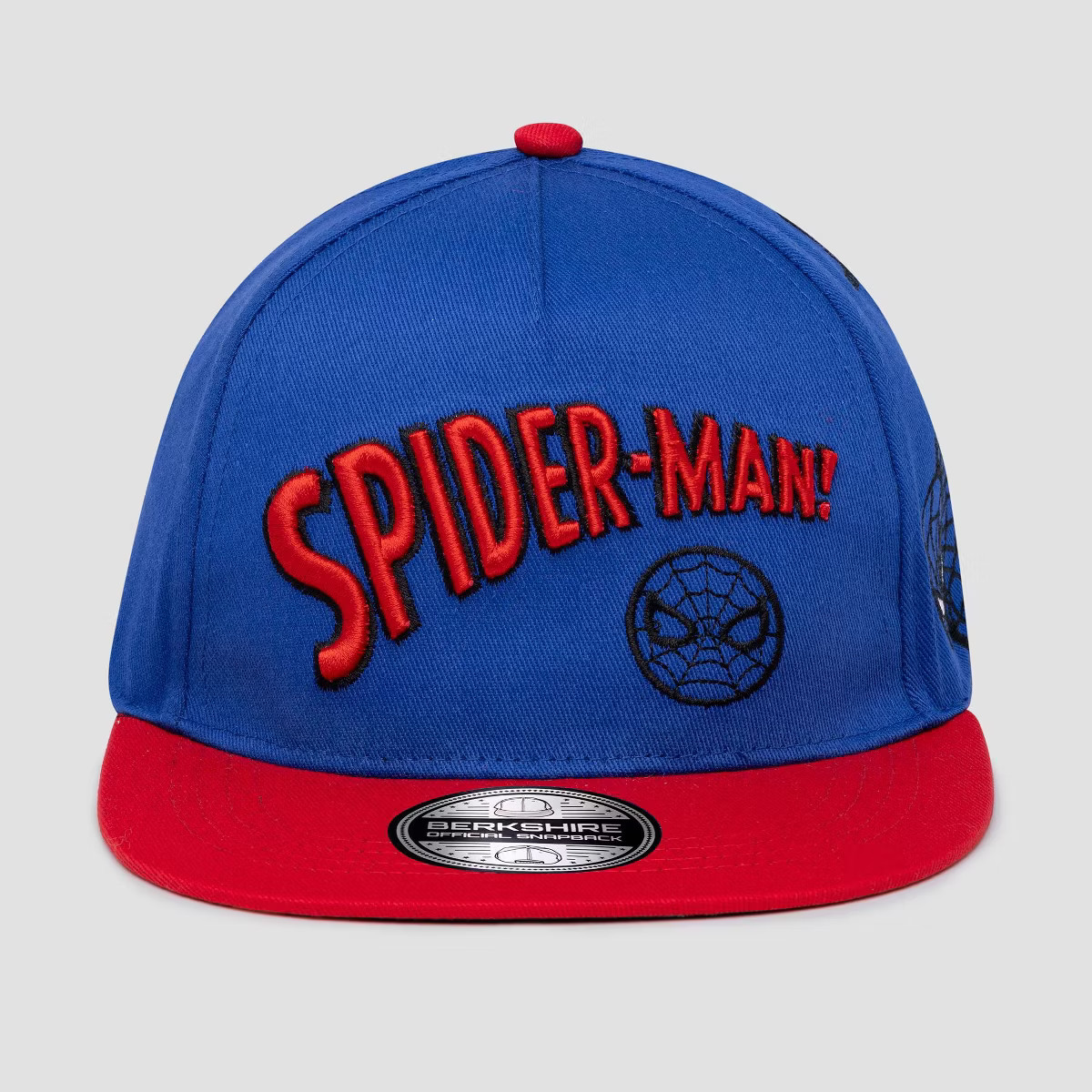 Boys' Spider-Man Flat Brim Baseball Hat - Blue | Target