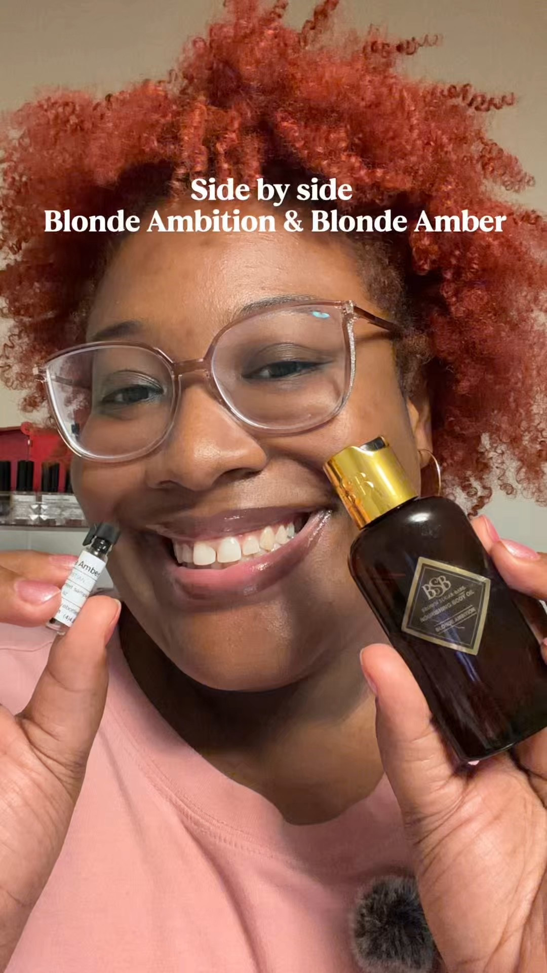 Welcome back to a #miniseries that may be a mini series, not sure if it will stay a mini series, ok fine! Welcome to another episode of side by side where I compare fragrances that are inspired bys of the original perfume. 

This is not to encourage you to pick one over the other but my personal opinion and recommend you smell both. 

In this video I prefer Blonde Ambition and it’s one of my top 2 fragrances from brown sugar babe. 

We get to smell these fragrances together and we can have more dialogue in the comment section 🫶🏾.

Thanks for watching as always. What have you tried from brown sugar babe? 

#blondeamber #blondeambition #brownsugarbabe #inspiredby  #fragrancereview