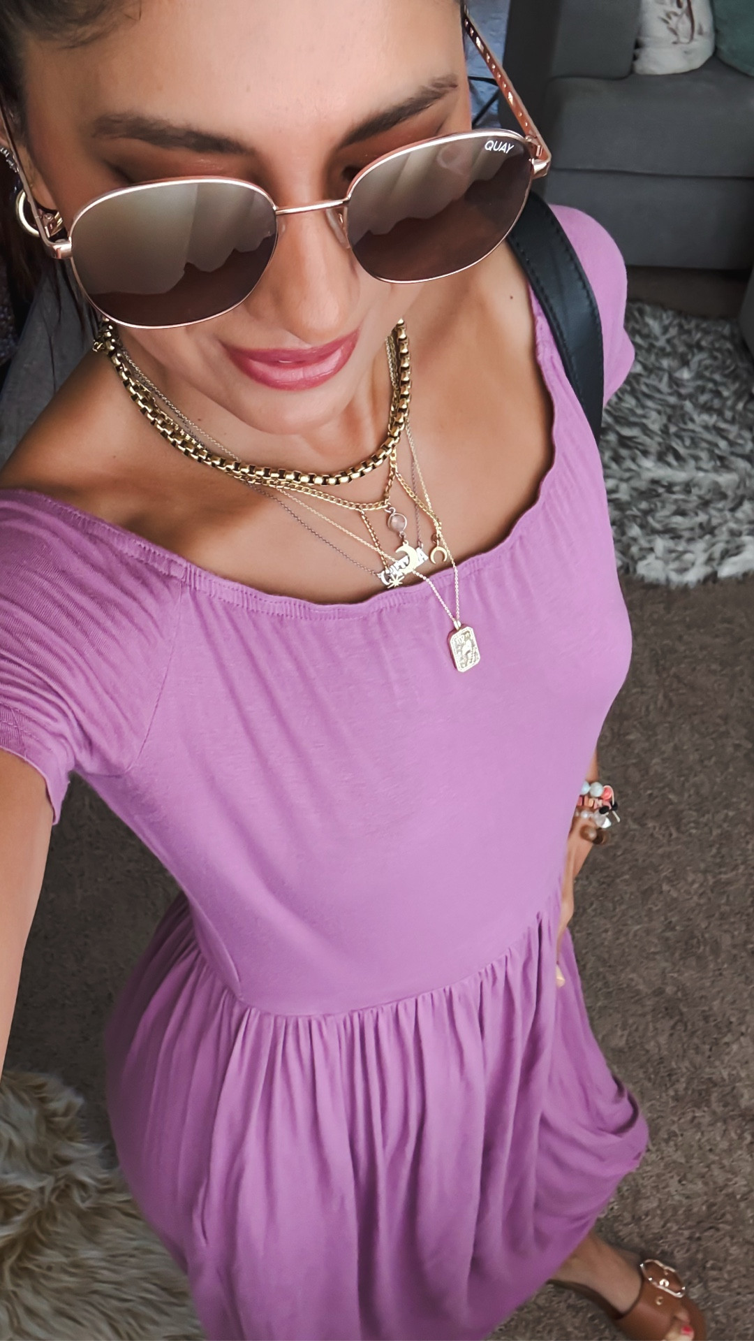 This maxi dress is everything — lightweight, flowy, and yes… it has pockets! 😍 I love that you can wear it off or on the shoulder for two totally different looks. Styled it with the cutest sandals, my go-to Free People bag, and chic sunnies for that effortless summer vibe.

maxi dress with pockets
off the shoulder summer dress
lightweight maxi dress
two way maxi dress
free people bag outfit
casual summer outfit
vacation outfit idea
summer dress with sandals
stylish beach outfit
LTK summer look
easy summer style

#LTKFindsUnder50 #LTKSeasonal #LTKStyleTip