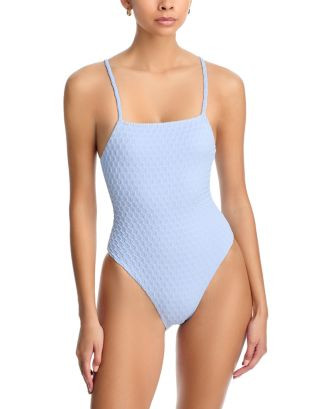Textured One Piece Swimsuit - Exclusive | Bloomingdale's (US)