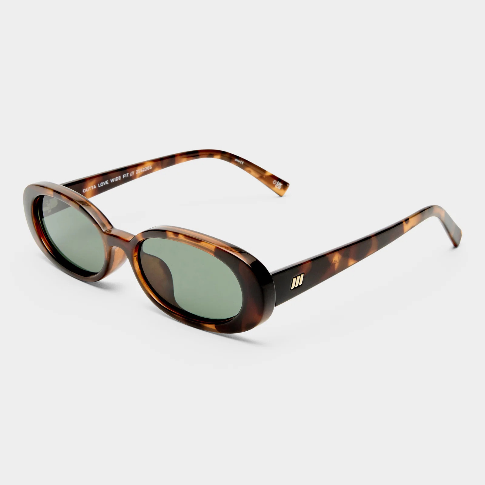 OUTTA LOVE + | TORT GREEN MONO | Le Specs UK